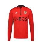 Sweat OGC Nice 1/2 Zip Training 2024/2025 Le Coq Sportif Rouge