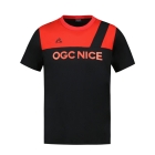 T-shirt OGC Nice Fanwear 2024/2025 Le Coq Sportif Rouge et Noir