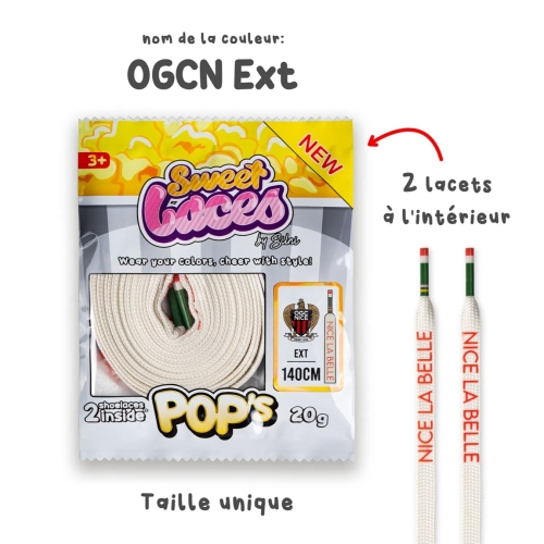 OGC Nice x Sweet Laces Laces Nice La Belle