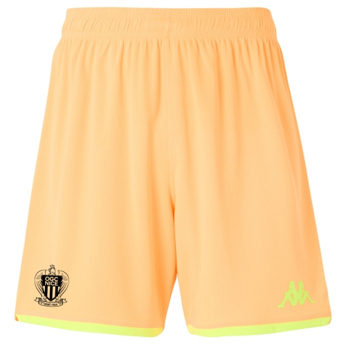 OGC Nice 2025/2026 Goalkeeper Shorts Yellow